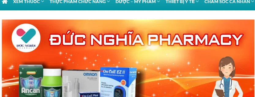 Đức Nghĩa Pharmacy banner
